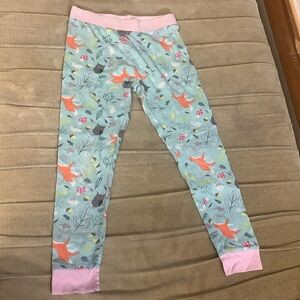 ⭐️ 3/$10!! - Cat and Jack size 8 woodland animal print pj bottoms